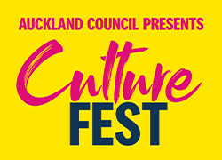 An illustration of Culture Fest text on yellow background