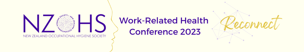 NZOHS work-related health conference 2023 banner