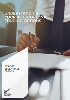 Winning export orders can be exciting – and hard work. Every exporter faces the issue of being able to fund growth and making sure they get paid by their customers. Learn what you need to know about financing your export business in this NZTE guide.