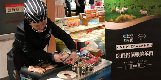 Demonstrations are one means of showing Chinese consumers how they can cook and enjoy New Zealand meat - vital in a market where protein consumption is quite different to familiar patterns in New Zealand, the UK or Australia.