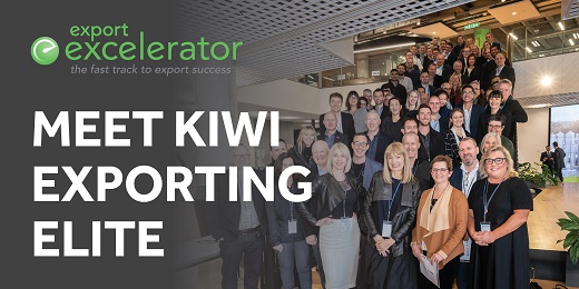 ExportNZ's Export Excelerator conference returns on 7 December in Auckland, with a friendly team of elite exporters (including winners and finalists from the last decade of ExportNZ Awards) delivering more insights and tips than you can shake a stick at – all in four hours. Spaces are limited so register now to secure your spot.